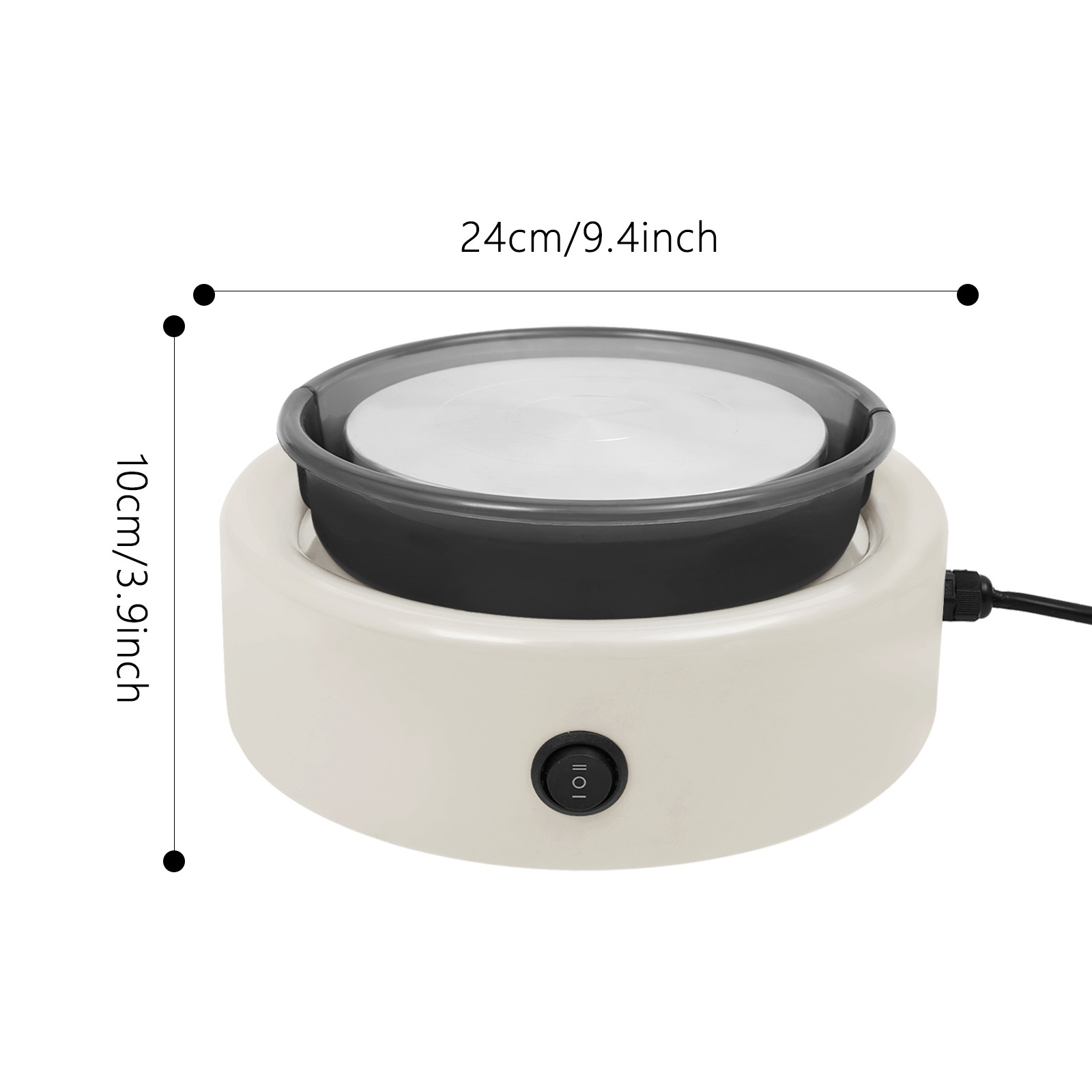 Mini Pottery Wheel Machine for Beginners Adult, Adjustable Speed Pottery Machine