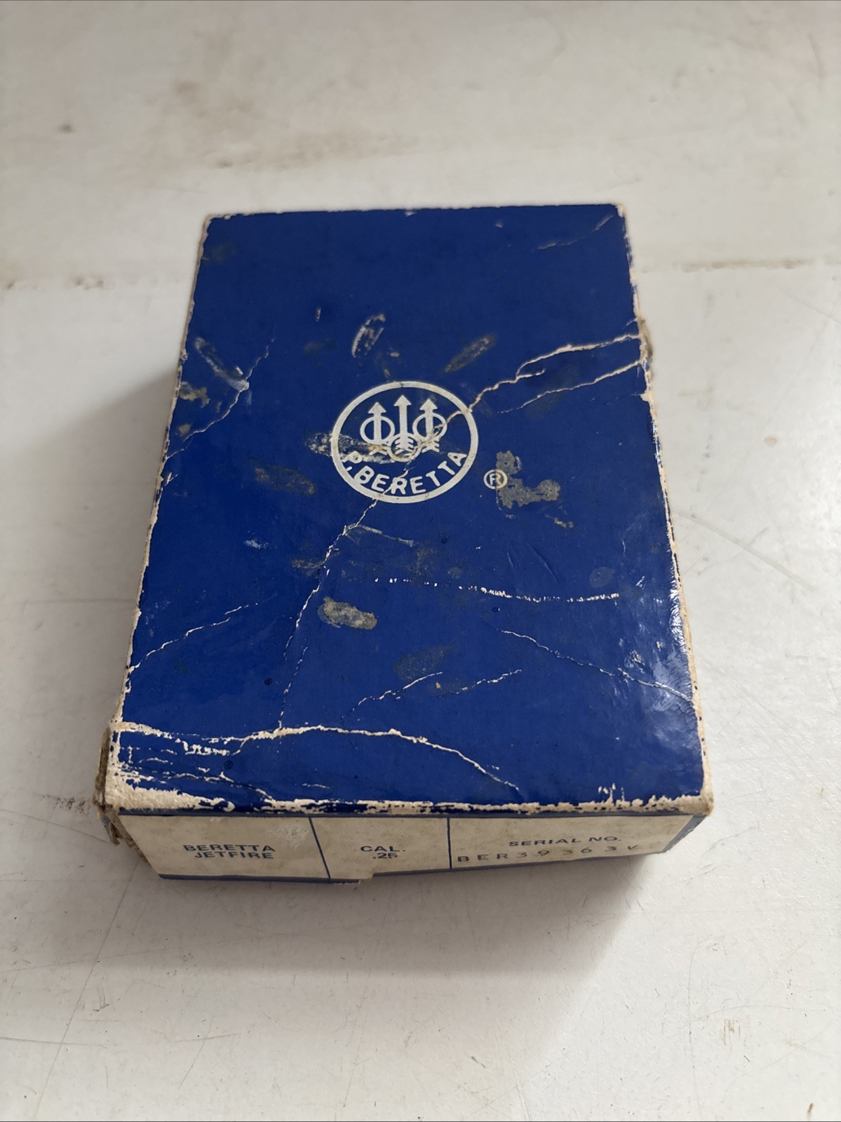 Beretta Jetfire Empty Box .25 Caliber Pistol