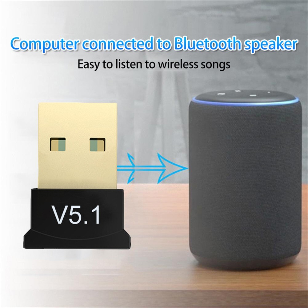Bluetooth 5.1 Adapter USB Dongle