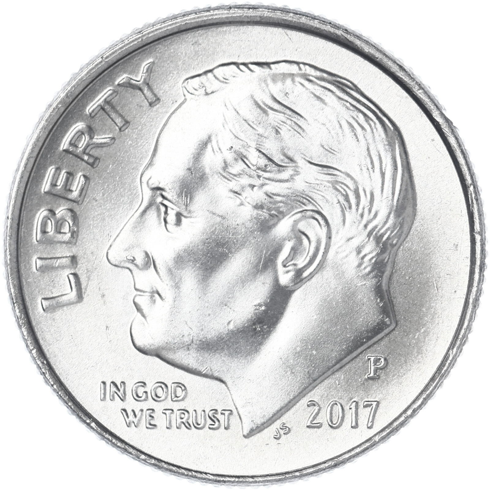 2017 P Roosevelt Dime BU US Coin
