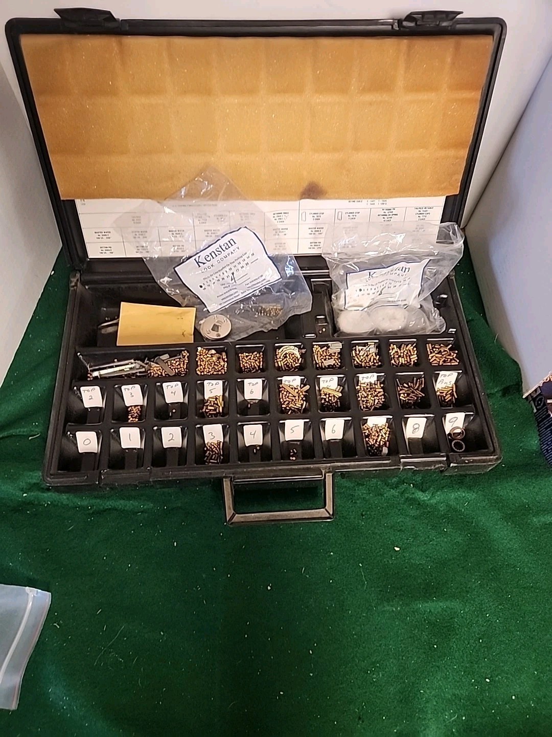 Weiser Keying Kit 1387 Vintage Set Incomplete