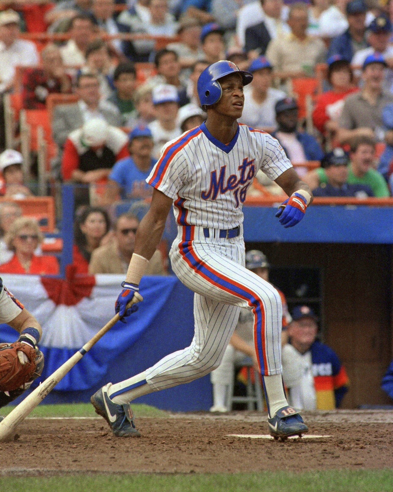 8x10 Photo DARRYL STRAWBERRY  New York Mets 1986 World Series Champions MLB