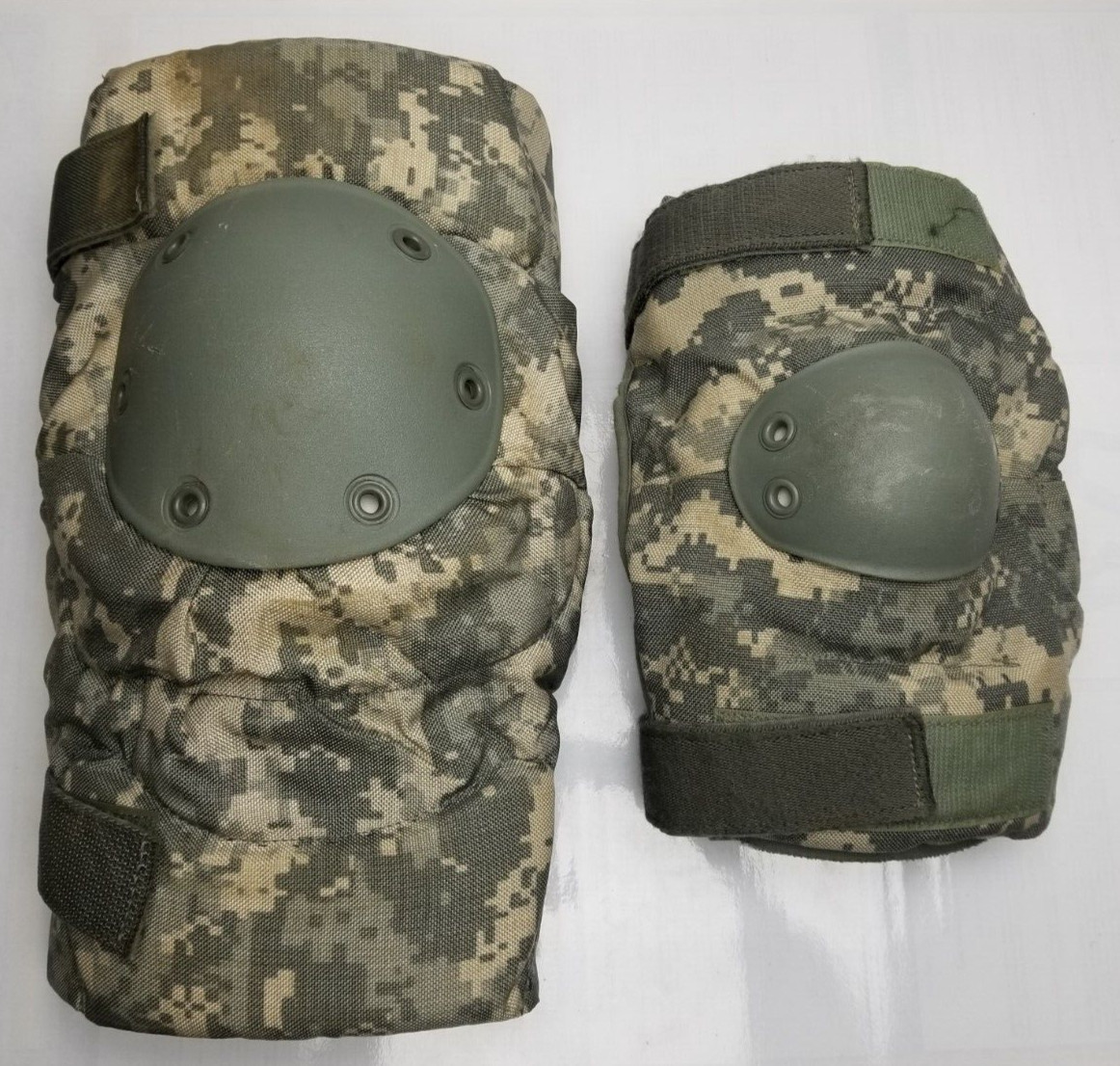 US Military ARMY Bijans / Alta PE Tactical KNEE & ELBOW Pads, ACU, LARGE, VGC