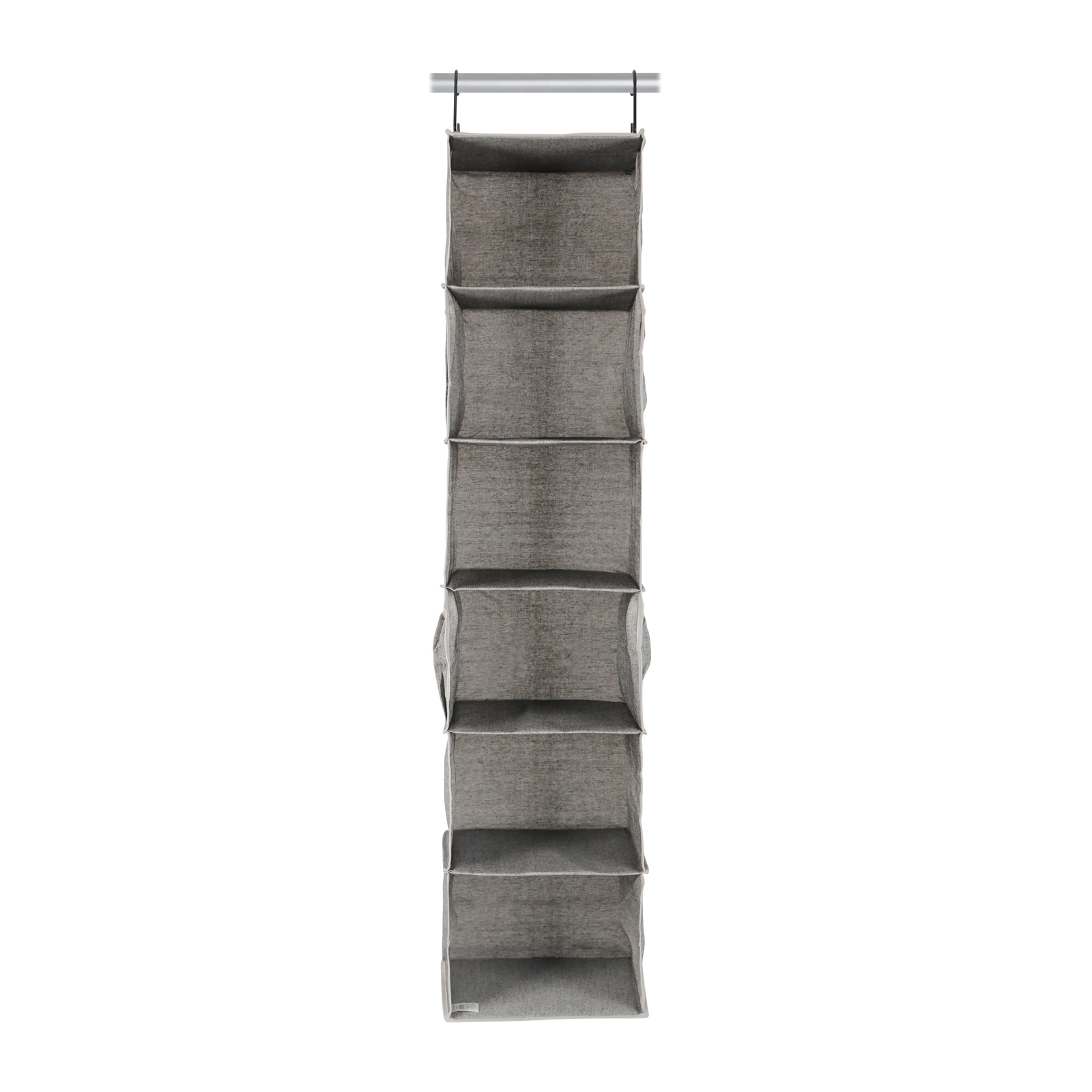 (4 pack) 6-Shelf Hanging Polyester and Cotton Closet Organizer with
