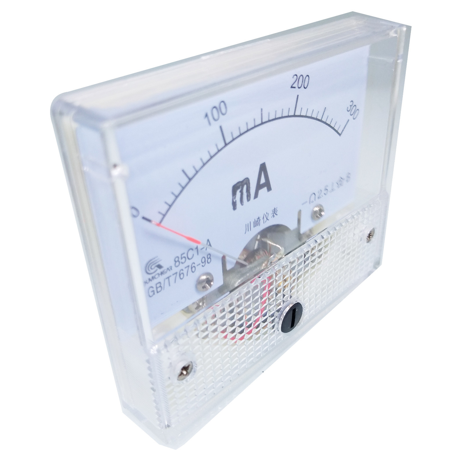 Analog Panel AMP Current Ammeter Meter Gauge 85C1 0-300mA DC