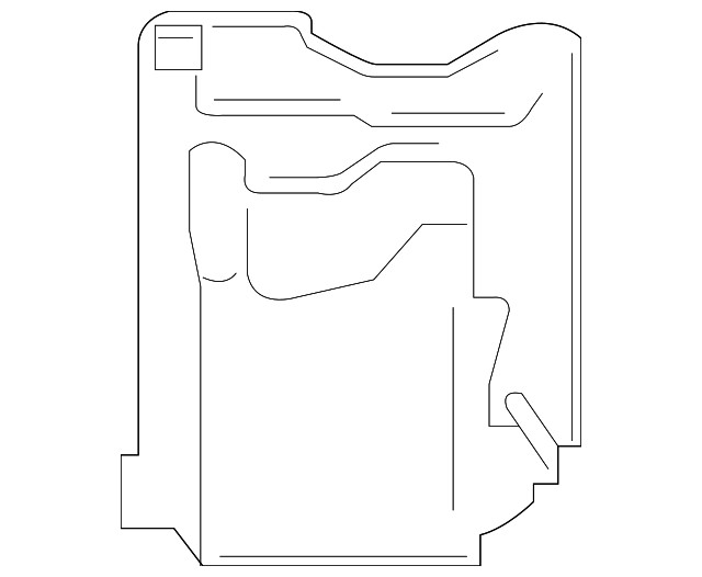 Genuine Ford Blind Spot Detection System Warning Sensor Bracket FL3Z-14D189-A