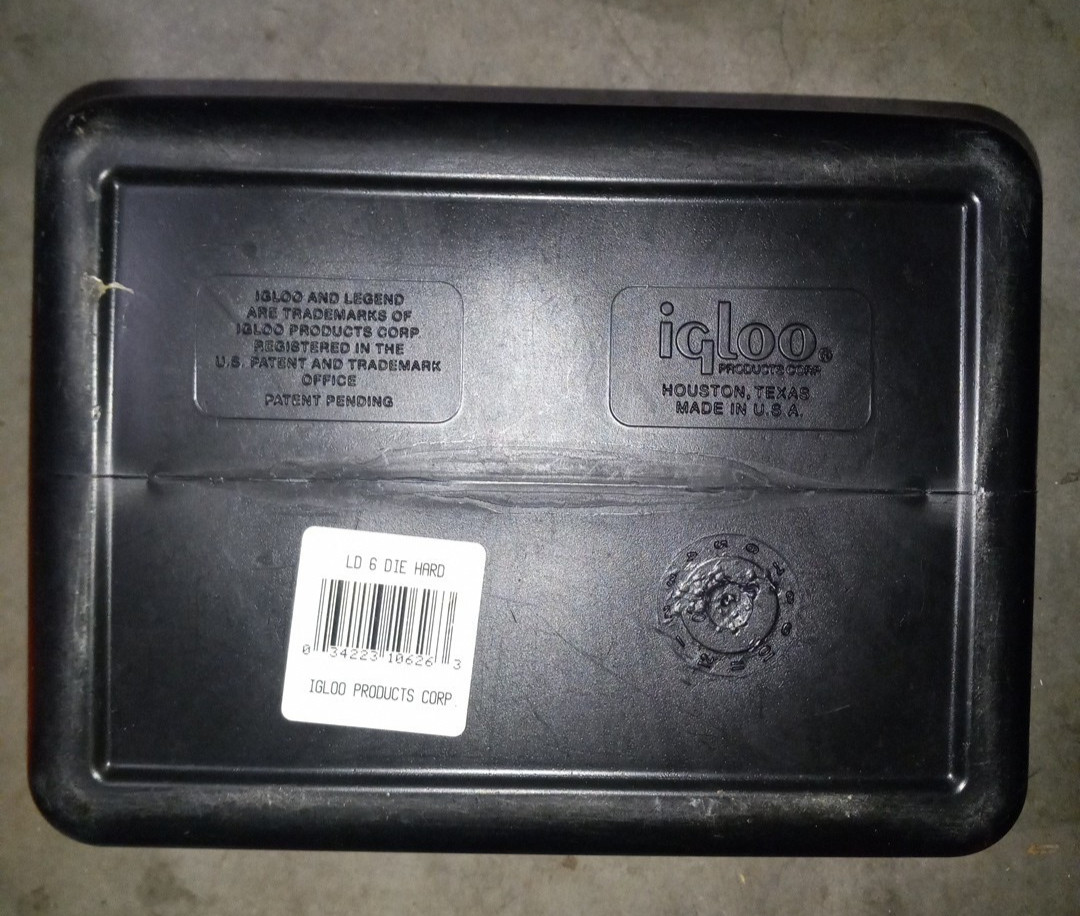 DieHard Igloo Battery Ice Cooler Lunch Box