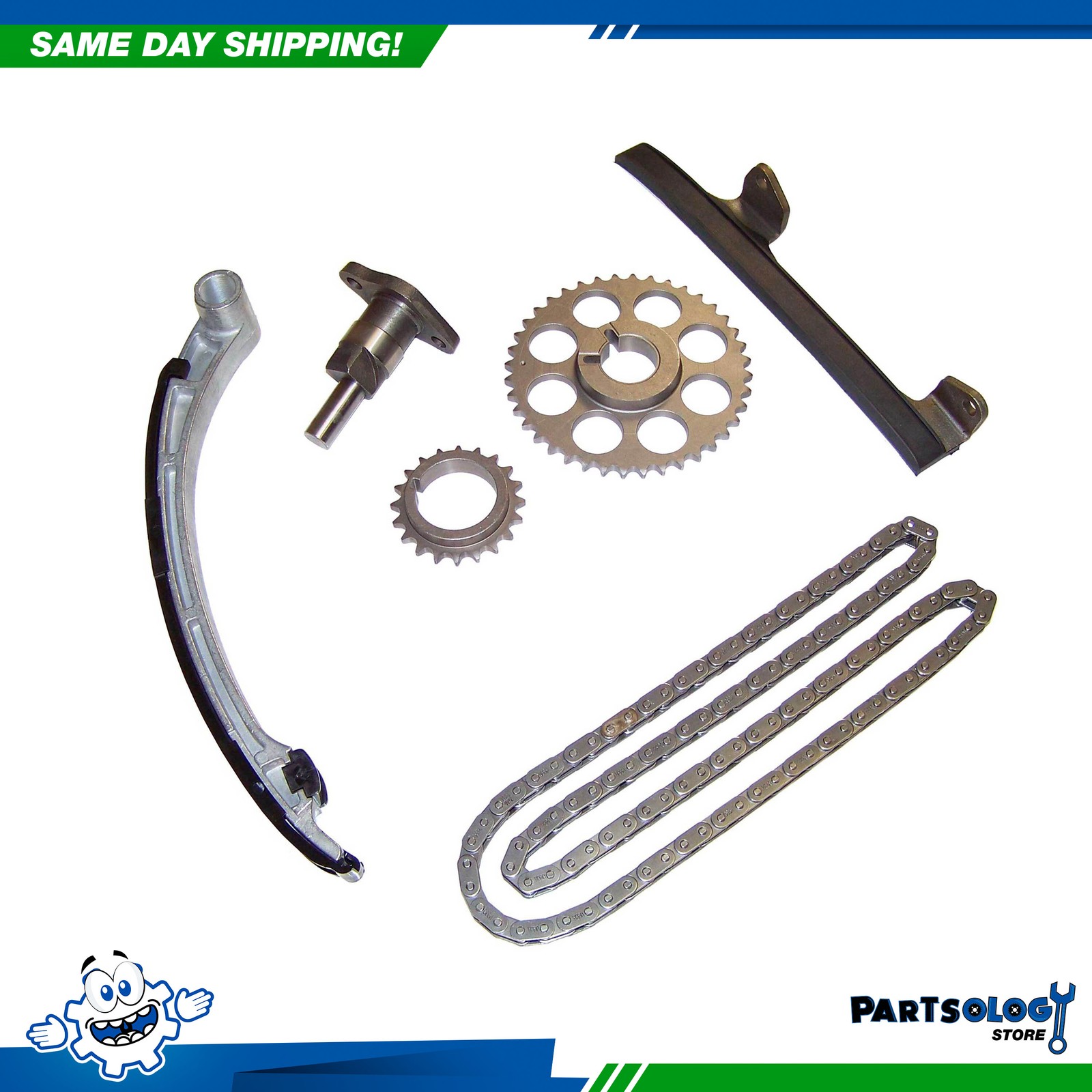 DNJ TK967 Timing Chain Kit For 93-97 Lexus Toyota Land Cruiser LX450 4.5L DOHC