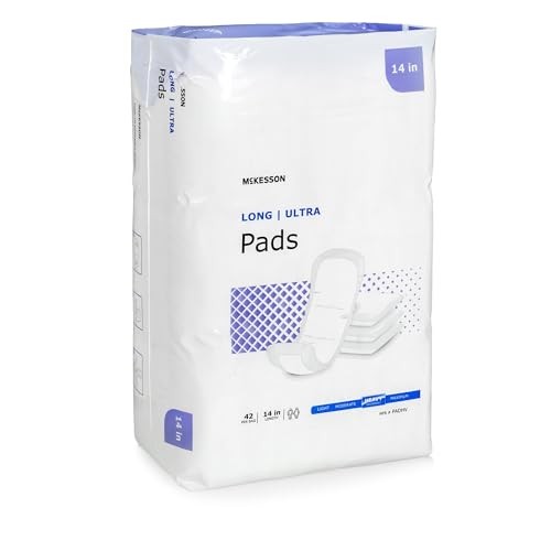 McKesson Ultra Pads for Women Heavy Absorbency 168 Count 14in