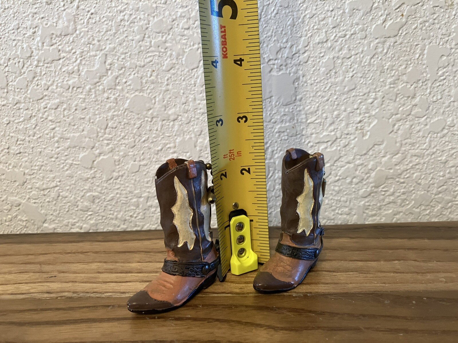 3pc Set 2 Cowboy Boots Ceiling Fan Pulls & Switch Cover