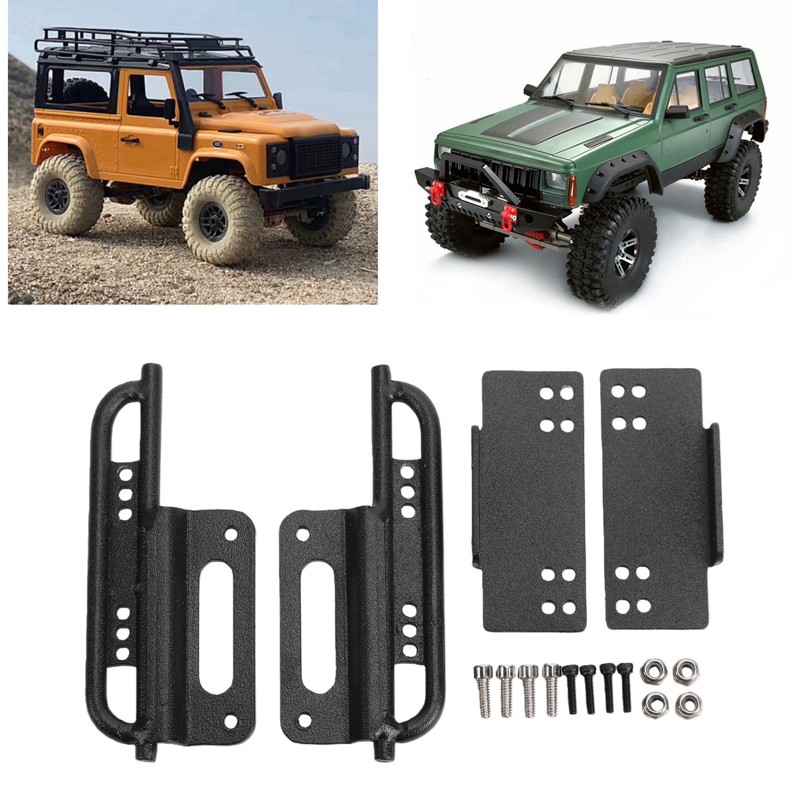 RC Car Pedals Replace for Axial SCX24 1/24 RC Cars Side Pedals Upgrade Part HOT