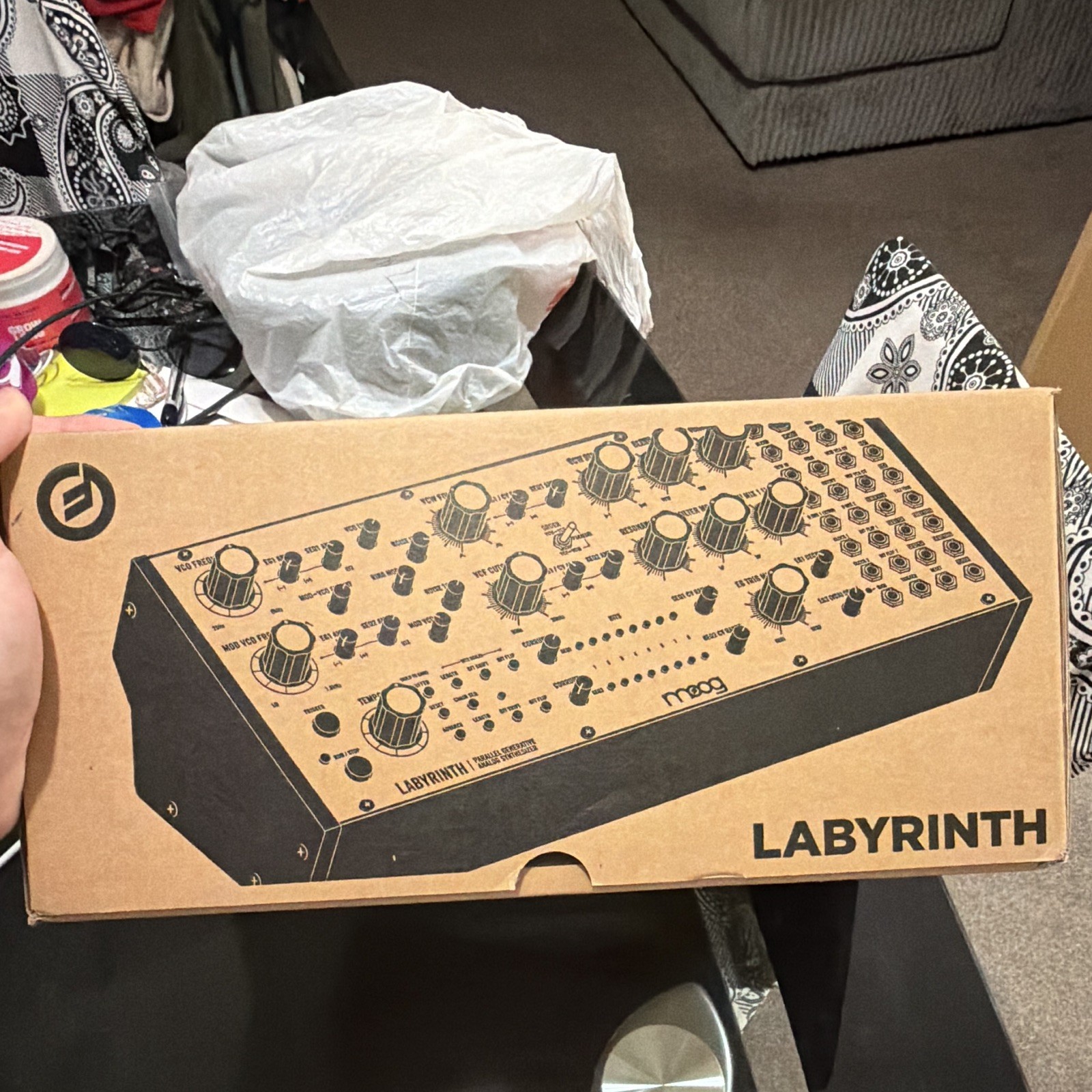 Moog Labyrinth Parallel Generative Analog Synthesizer