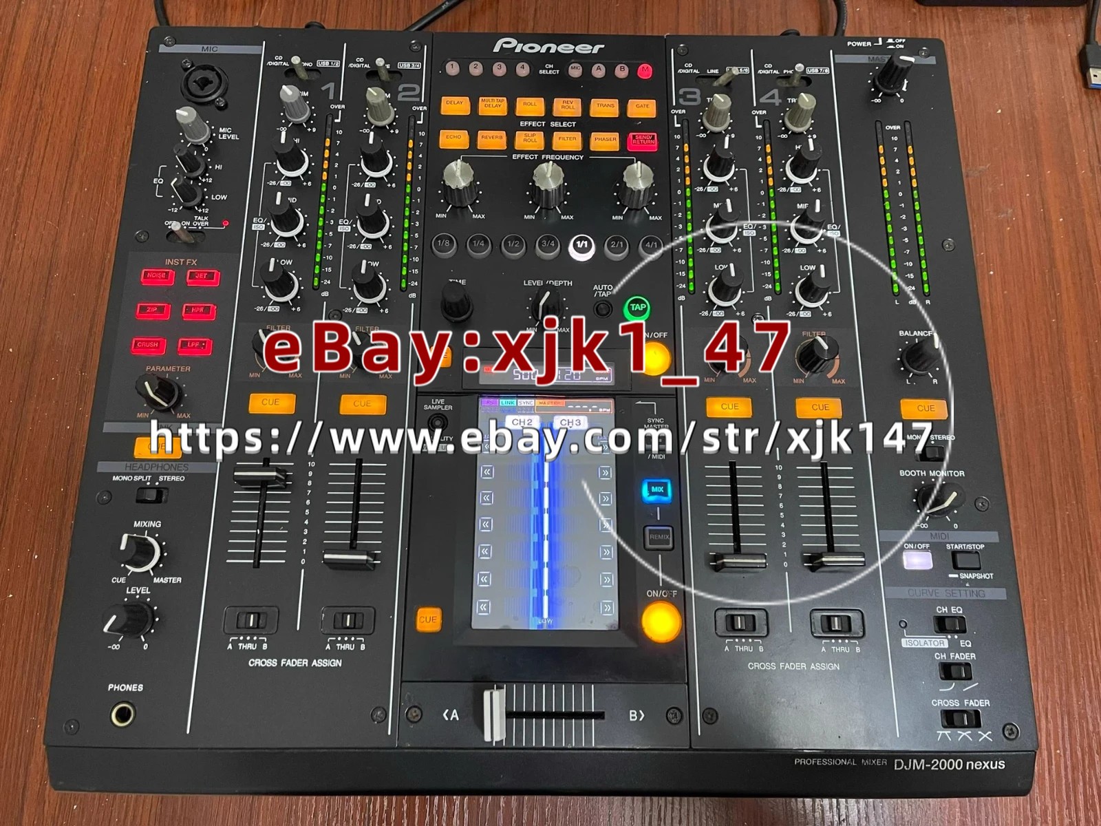 Pioneer DJM-2000 nexus mixing console DJ mixer