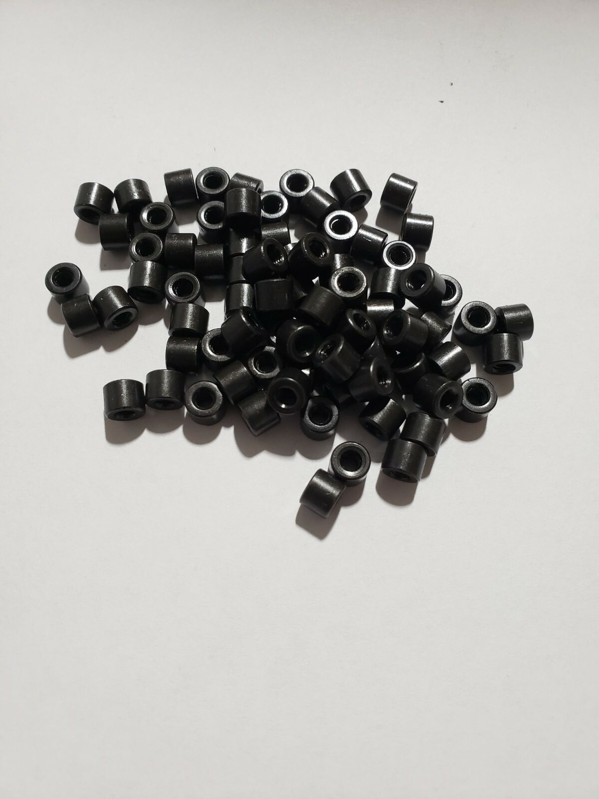 Black Mini Steel Cable Ends 50 Count Snares Snaring Cable Threaded Inner Core!