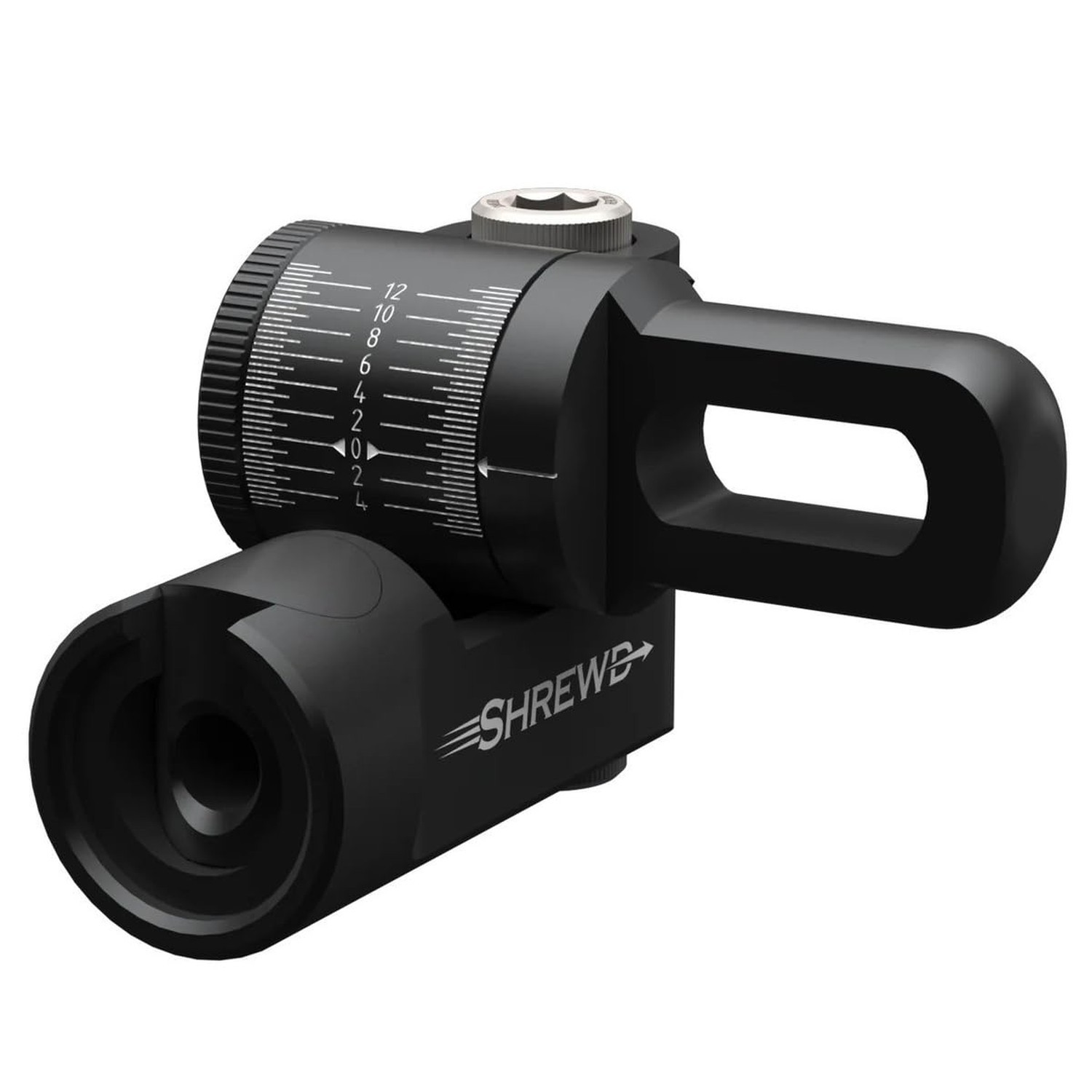 Shrewd Archery Atlas V-Bar Stabilizer Mount Matte Black Single