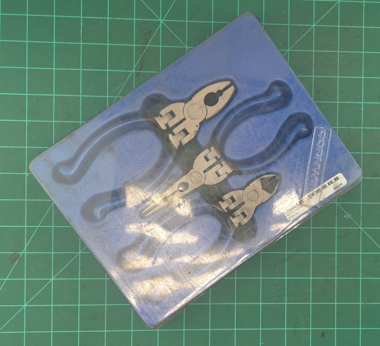 Cornwell Tools CTG114 3 pcs Flexible Handle Pliers Set Flex Cutter Needle Nose