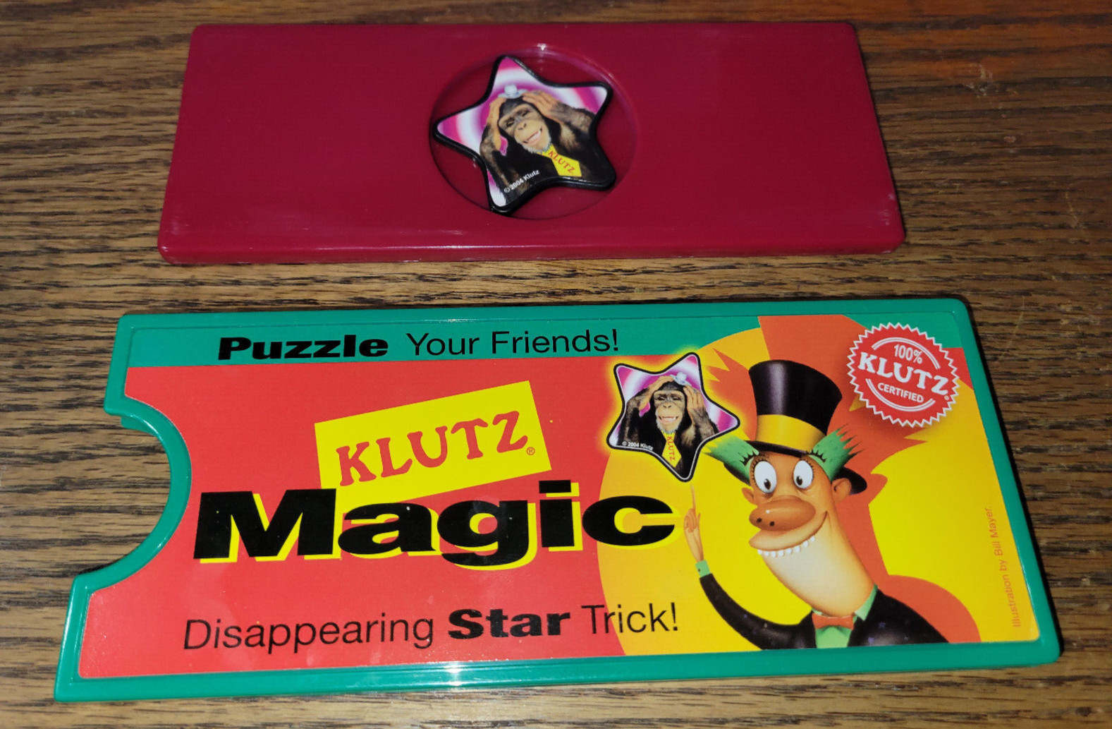 Klutz Disappearing Star Magic Trick Puzzle Your Friends 2004