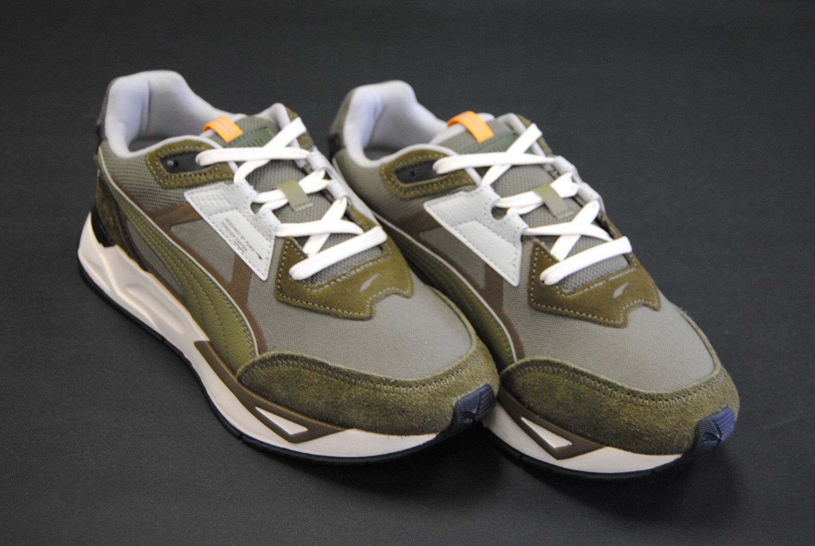 [386624 02] NEW MENS PUMA MIRAGE SPORT HACKED SAFARI BURNT OLIVE DEEP OLIVE PM92