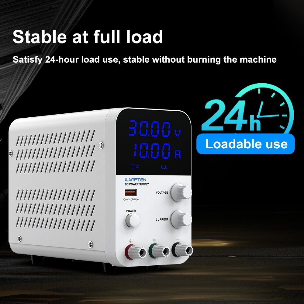 30V 10A Laboratory adjustable DC power supply Variable LCD display precision