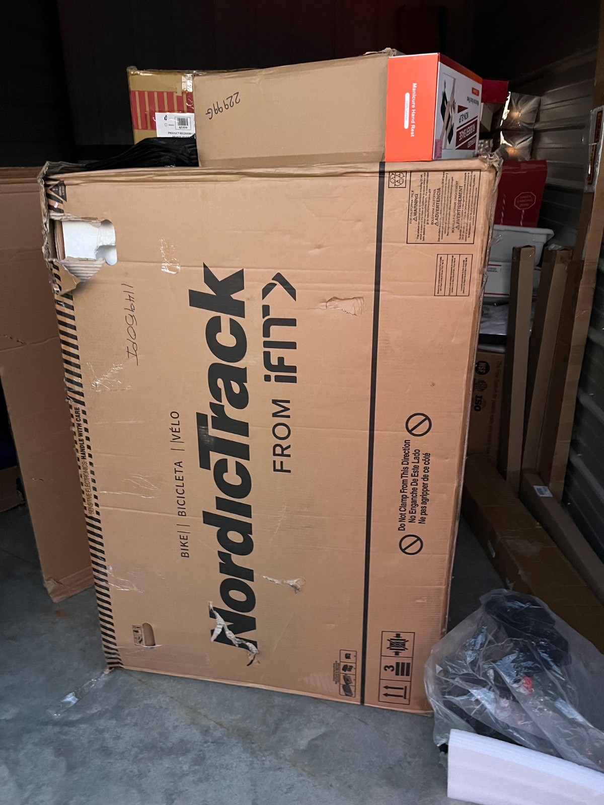 NordicTrack Bike s24 24" Touchscreen iFit Incline NTEX24125 1 Year Warranty