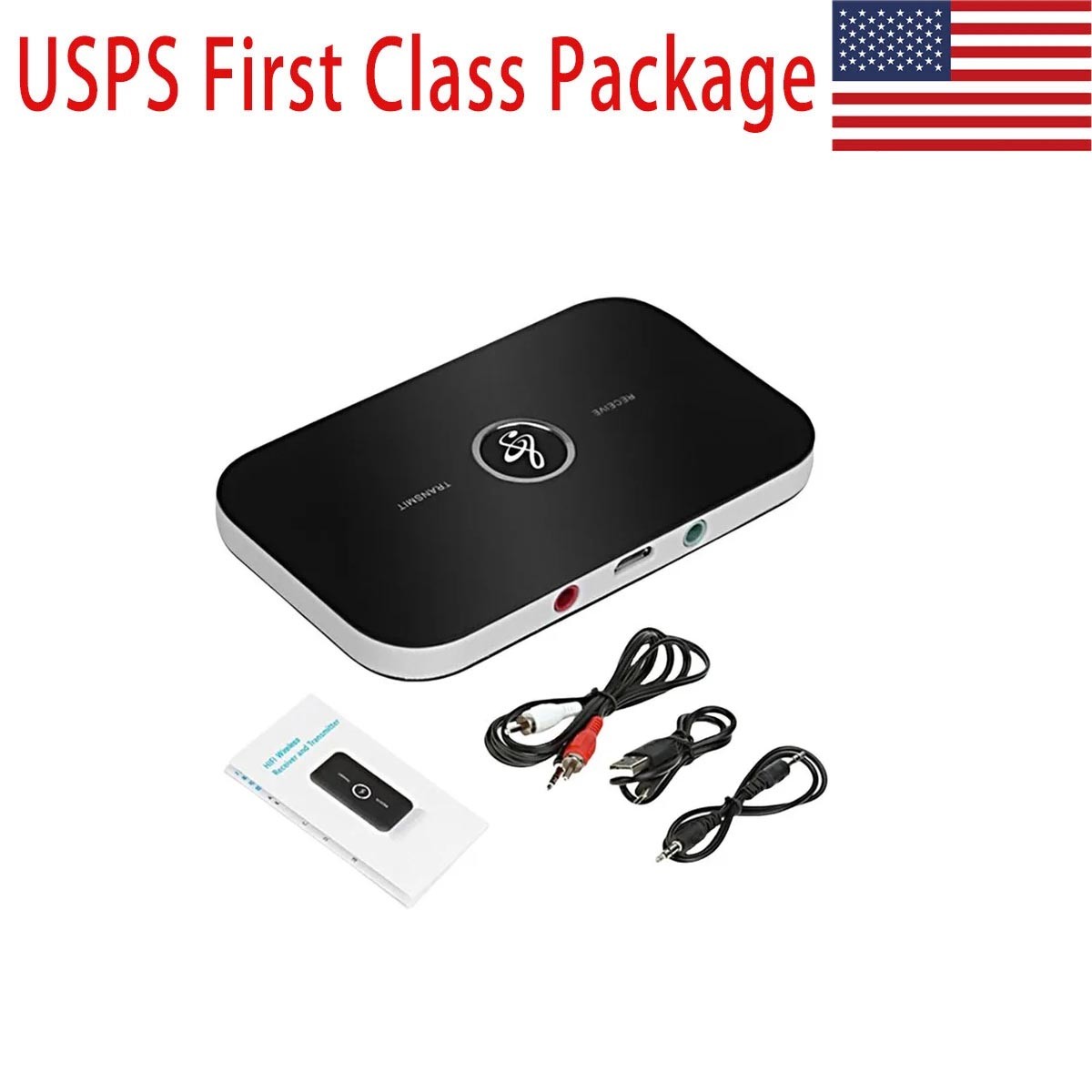 Two in one Bluetooth adapter with Bluetooth receive and Bluetooth transmit