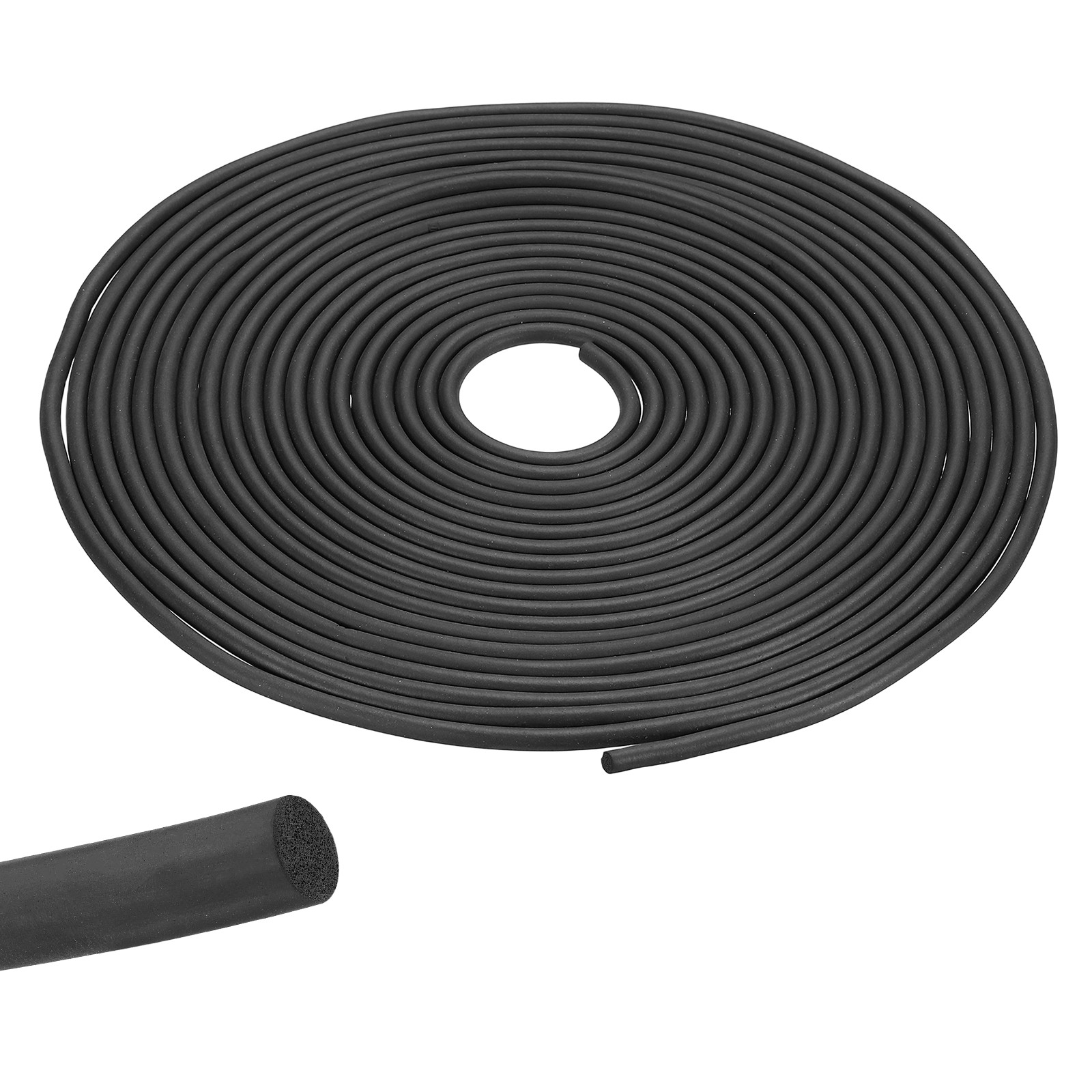 Foam Backer Rod, 1/8" x 33Ft EPDM Foam Backer Rod Caulk Saver, Black
