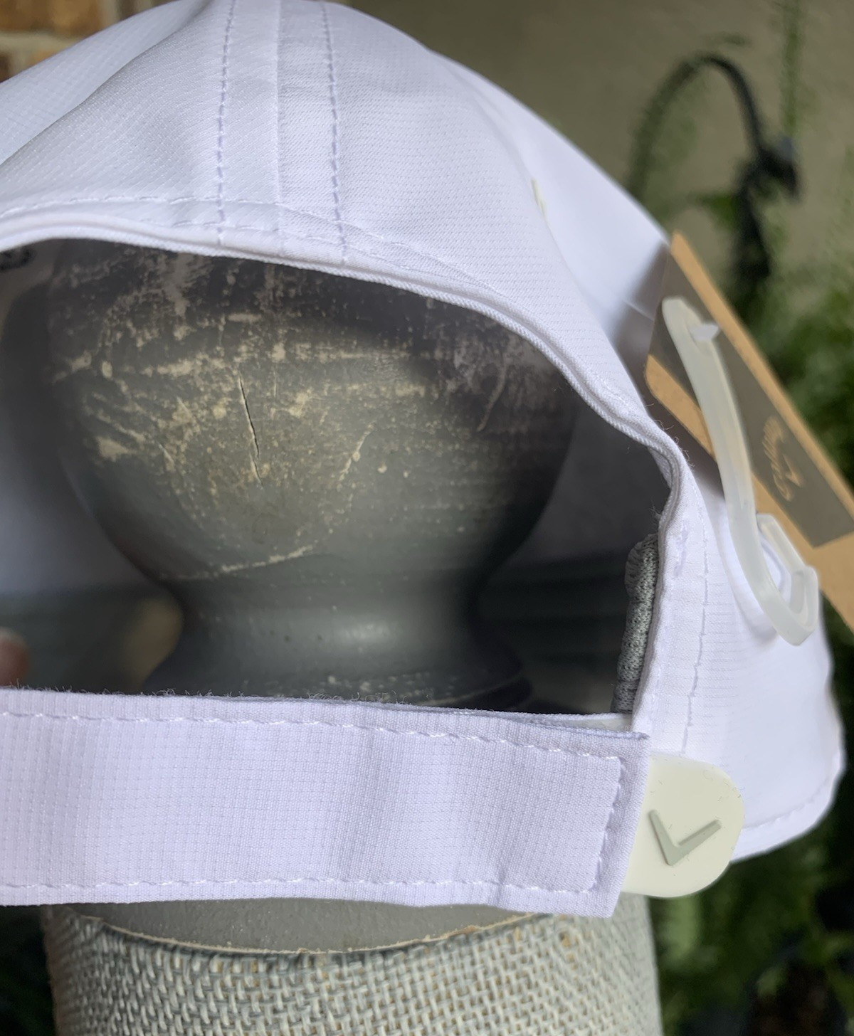 NWT Callaway Women's Training Aid Ultra-Light Weight Hat in White