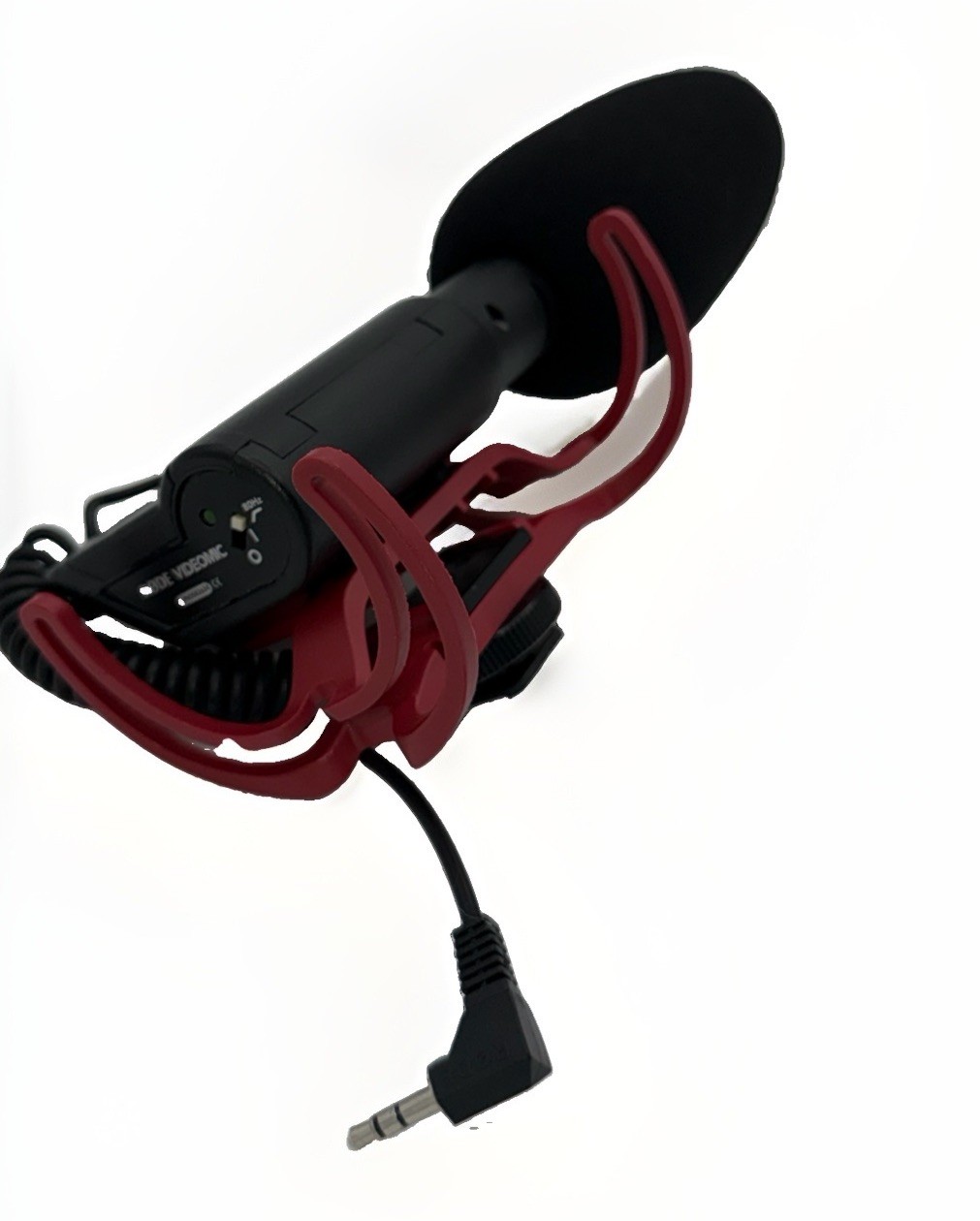 Rode VideoMic Shotgun Microphone Shock Mount 80Hz Filter 3.5mm - Fully Tested
