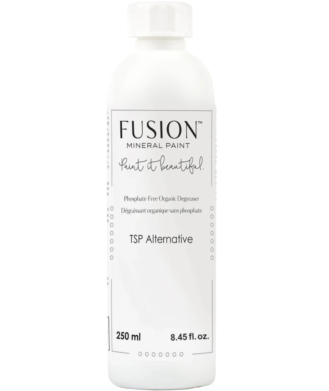TSP Alternative Fusion Mineral Paint Water Based Degreaser 250 ml 8.45 oz