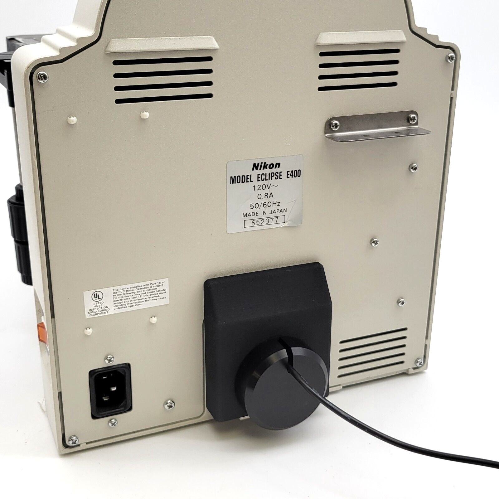 Nikon Microscope Eclipse E400 LED Lamphouse and Rheostat Replacement