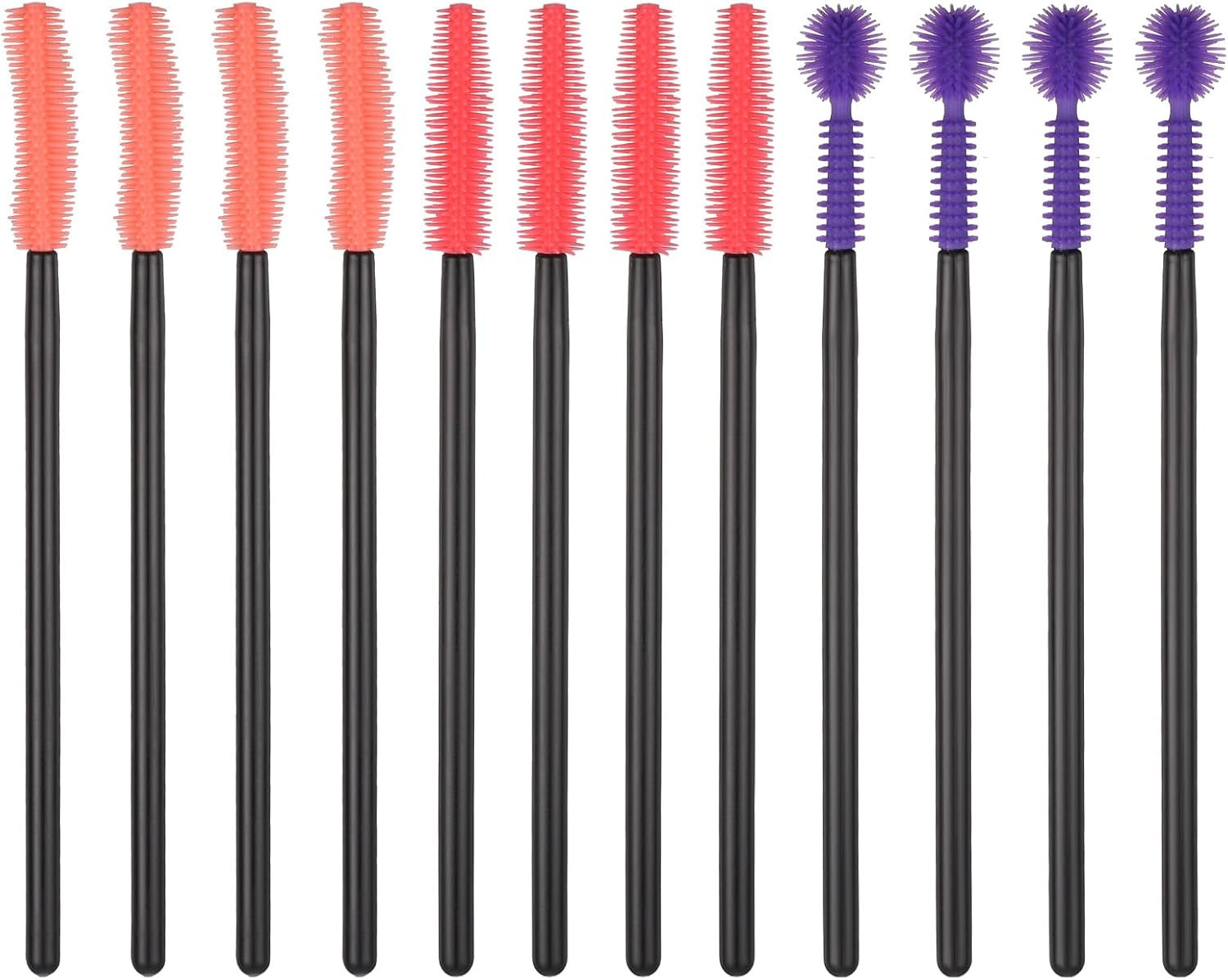 12 Pcs Silicone Nook and Cranny Brush Crevice Cleaning Brushes 3 Styles Sewing M