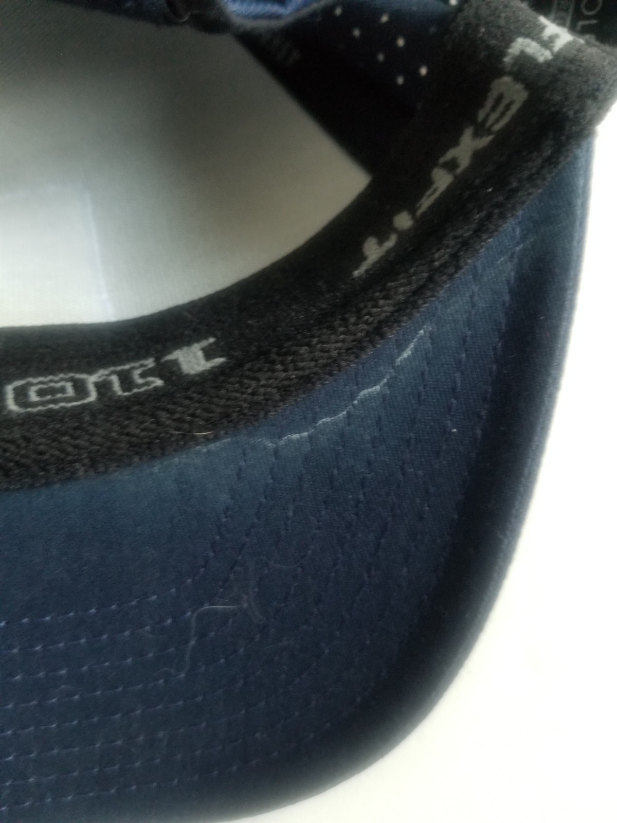 Thinking Birdie Making Bogey Patch Panel Blue Players Snapback by Asher Golf