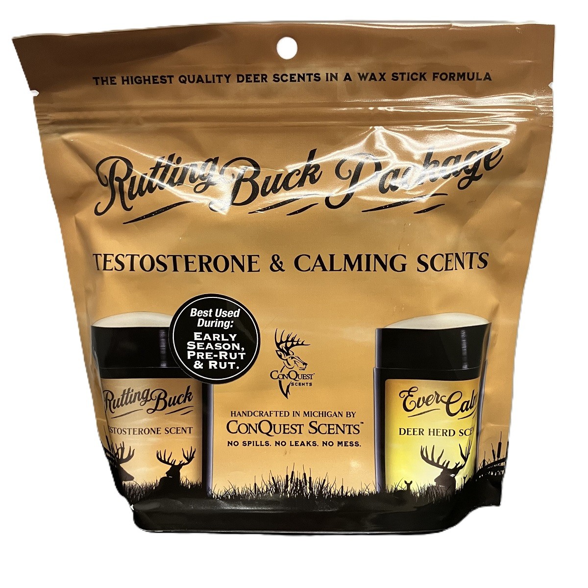 Conquest Scents Buck Scent Sticks - 2.5 oz -2 Pack