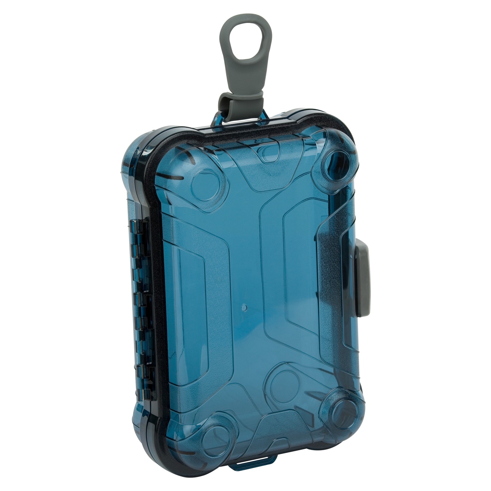 Outdoor Products Small Watertight Dry Box, Blue Polycarbonate, Solid Print