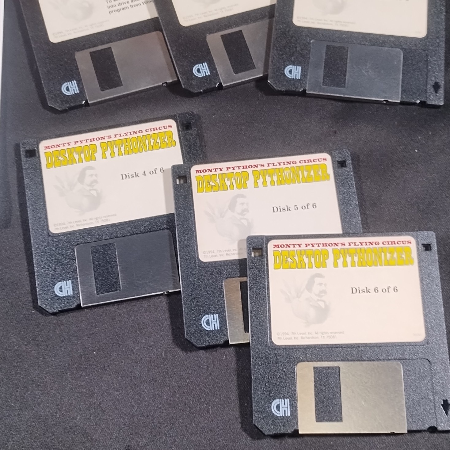 7th Level Monty Python's Flying Circus Desktop Pythonizer 3.5" Floppy Windows