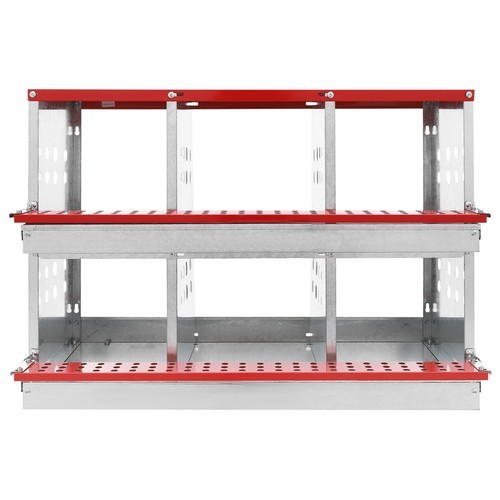 2-Layers 6-Compartments Chicken Nesting Case Chicken Coop Box Nesting Box 50kg