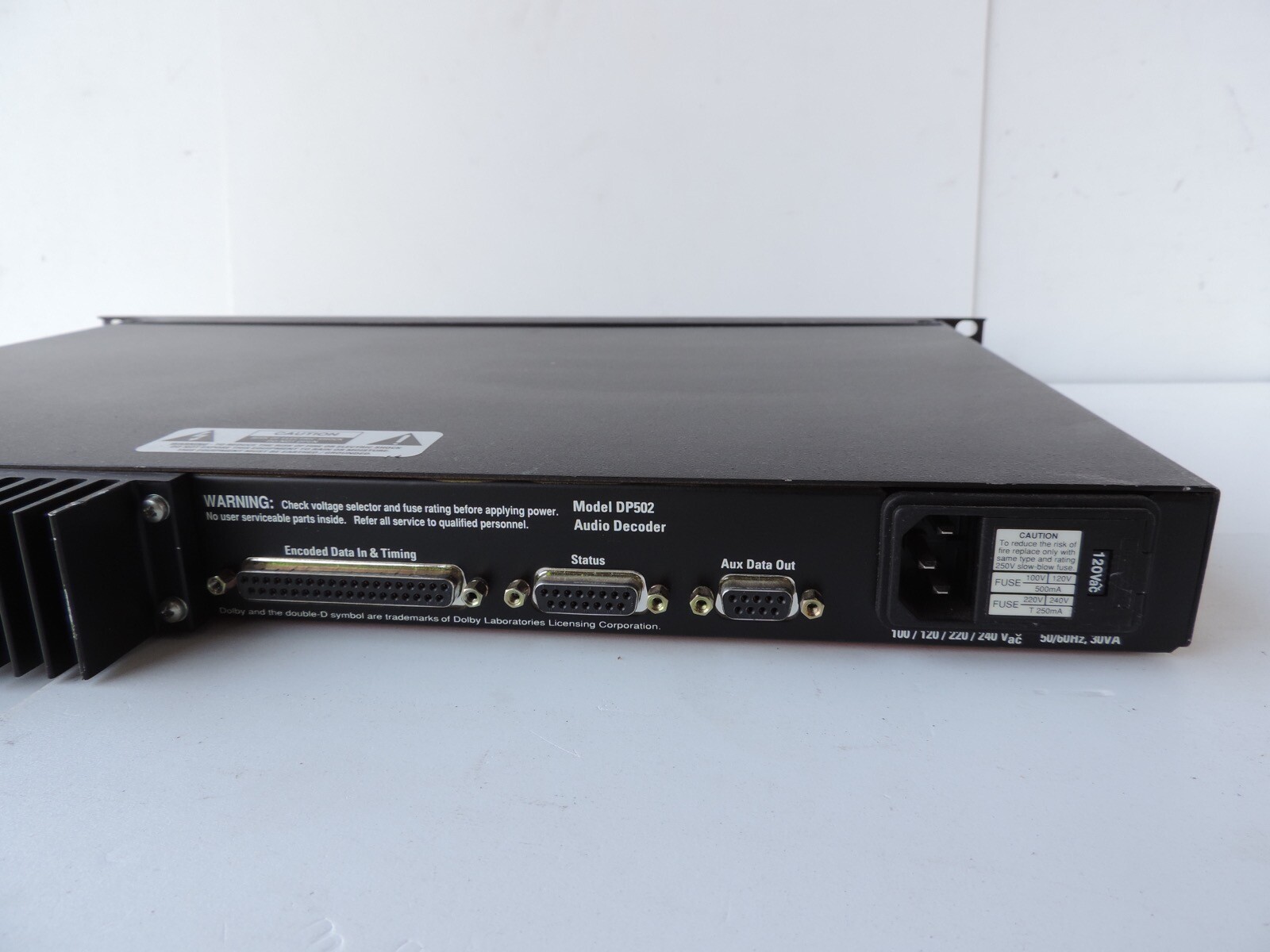 Dolby AC-2 DP502 Digital Audio Decoder - Rack Equipment