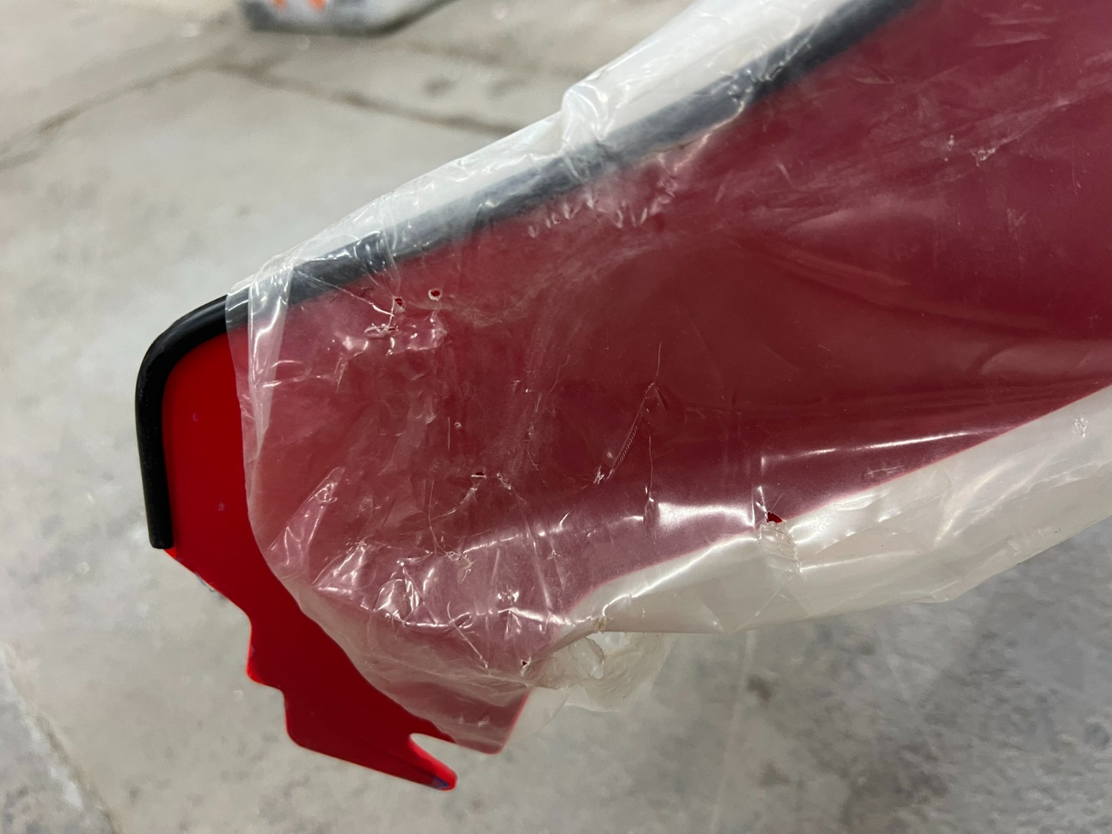 Polaris OEM Fusion Red Windshield 2875102