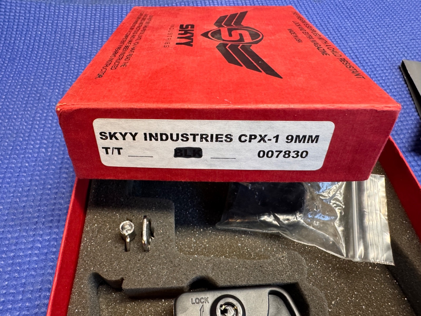 SKKY CPX-1 factory box with manual