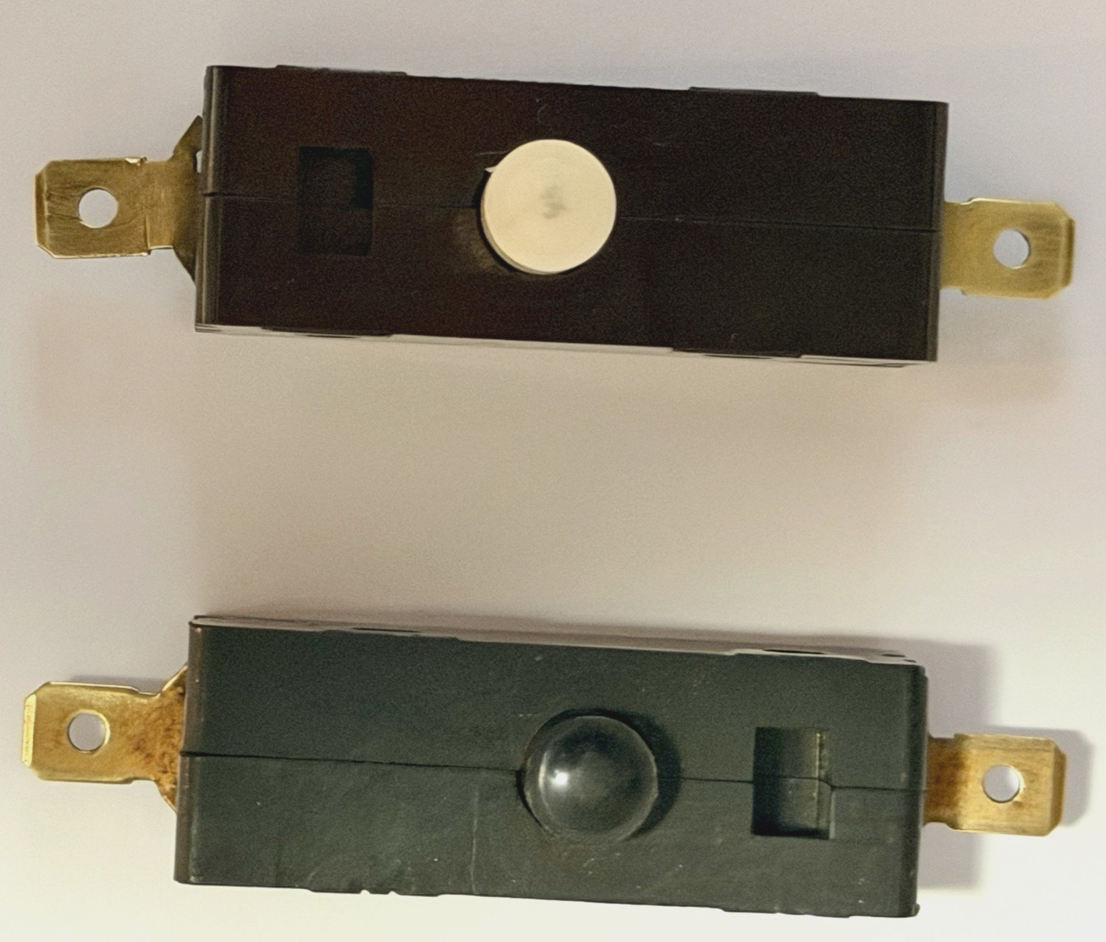 CHERRY E13 15A NORMALLY OPEN 1 WAY ON/OFF SWITCH 125/250 VAC LOT OF 2, USED