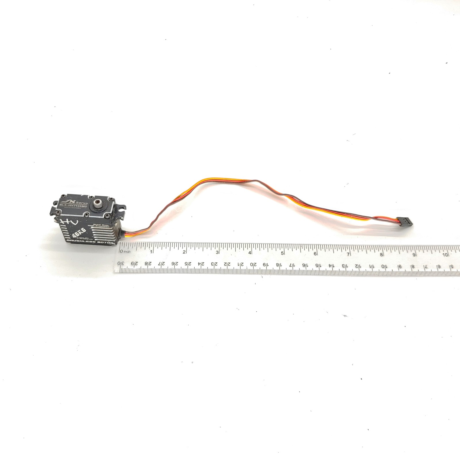 JX BLS-HV7146MG 46KG Digital Brushless Servo for RC Crawler Car Helicopter USED