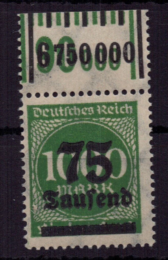 Dt. Reich Michel number 288 WOR mint
