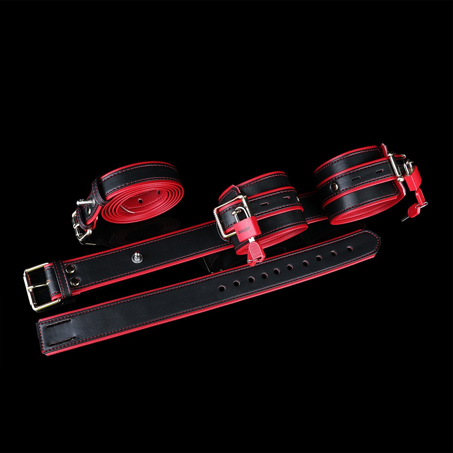 Shoulder Wrist Restraint Strap Bondage Belt Male Harness Back Binding Game Play