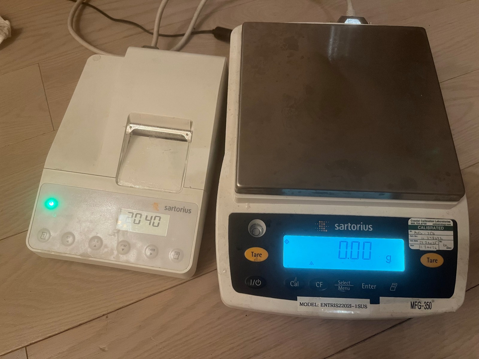 Sartorius ENTRIS2202I-1SUS  Balance 2200 g Max Load 100 mg  warranty scale Entri