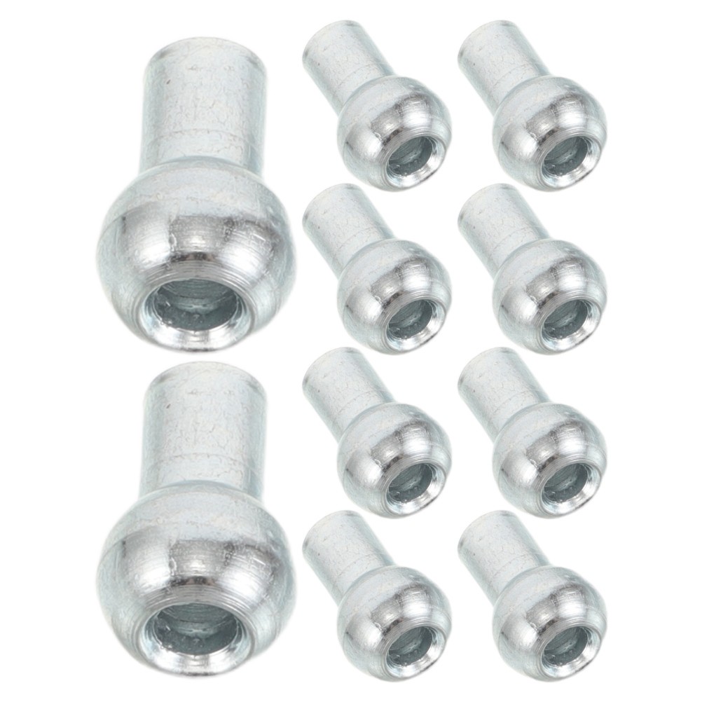 10Pcs Reusable Steel Cable Ball End Fitting for Gym Exercise Equipment
