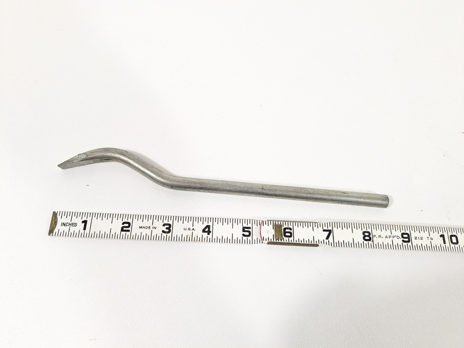 Vintage Front Bent Flathead Chisel Soldering Hardware Utility Tool