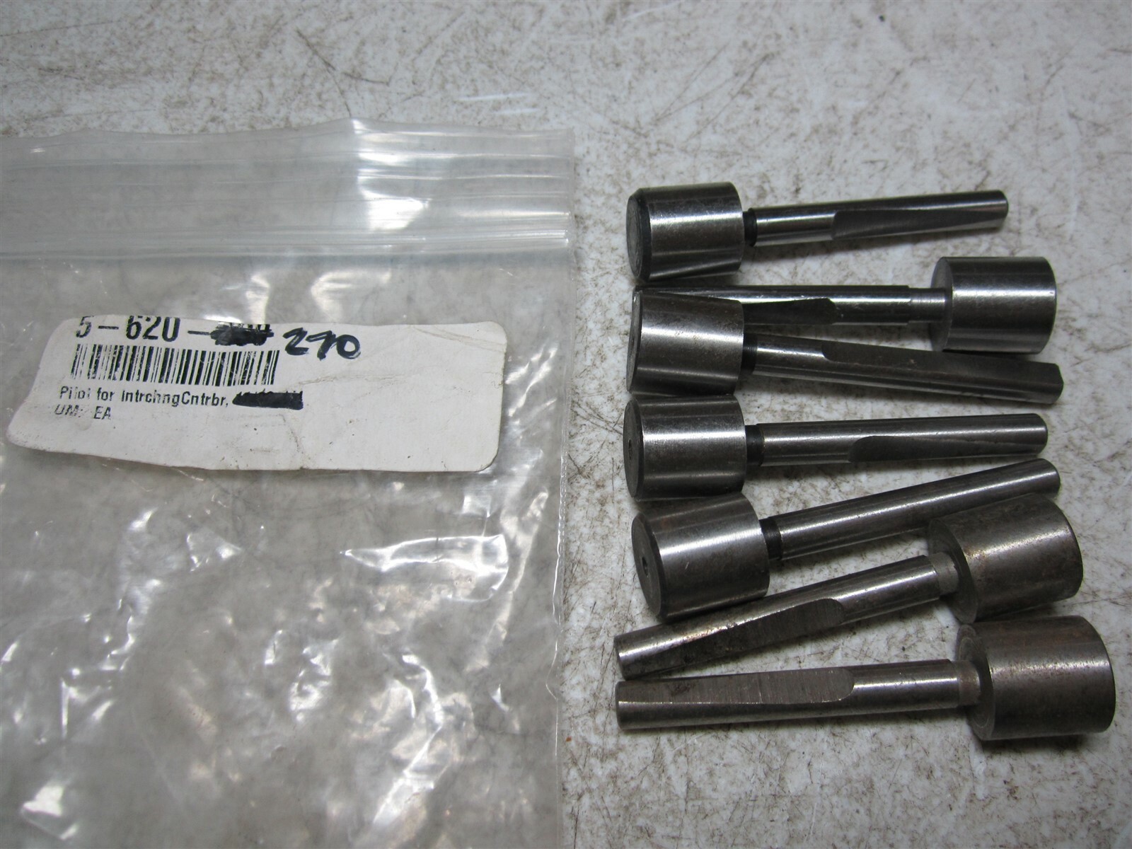 TMX (5-620-270) 19/32 Pilot 1/4 Shank Interchangeable Counterbore Pilot - Qty 7