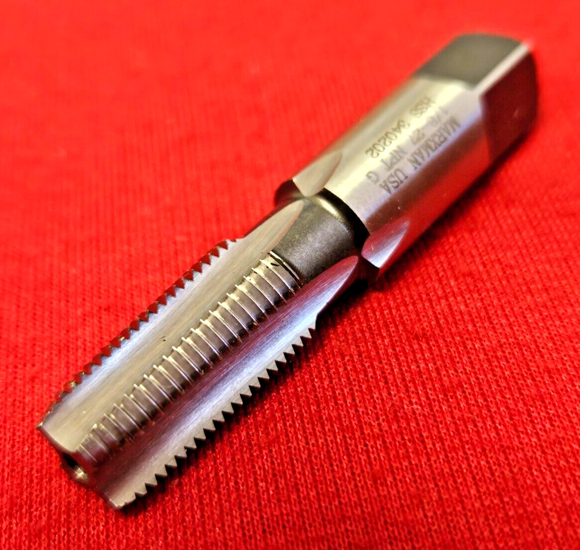 1/8" -27 HSS NPT Marxman 84888 Taper Pipe Tap EGR Exhaust USA Morse