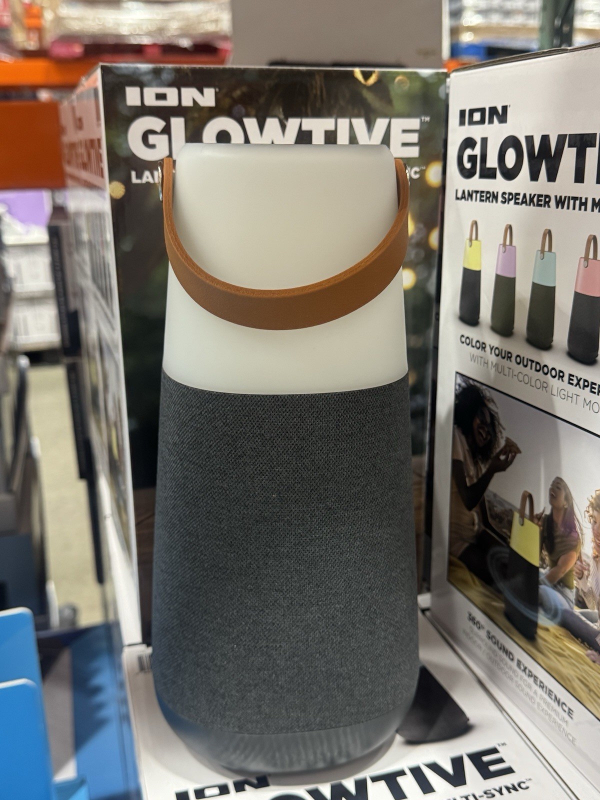 Ion Bright Max Indoor/Outdoor Bluetooth Speaker w/ Lighting