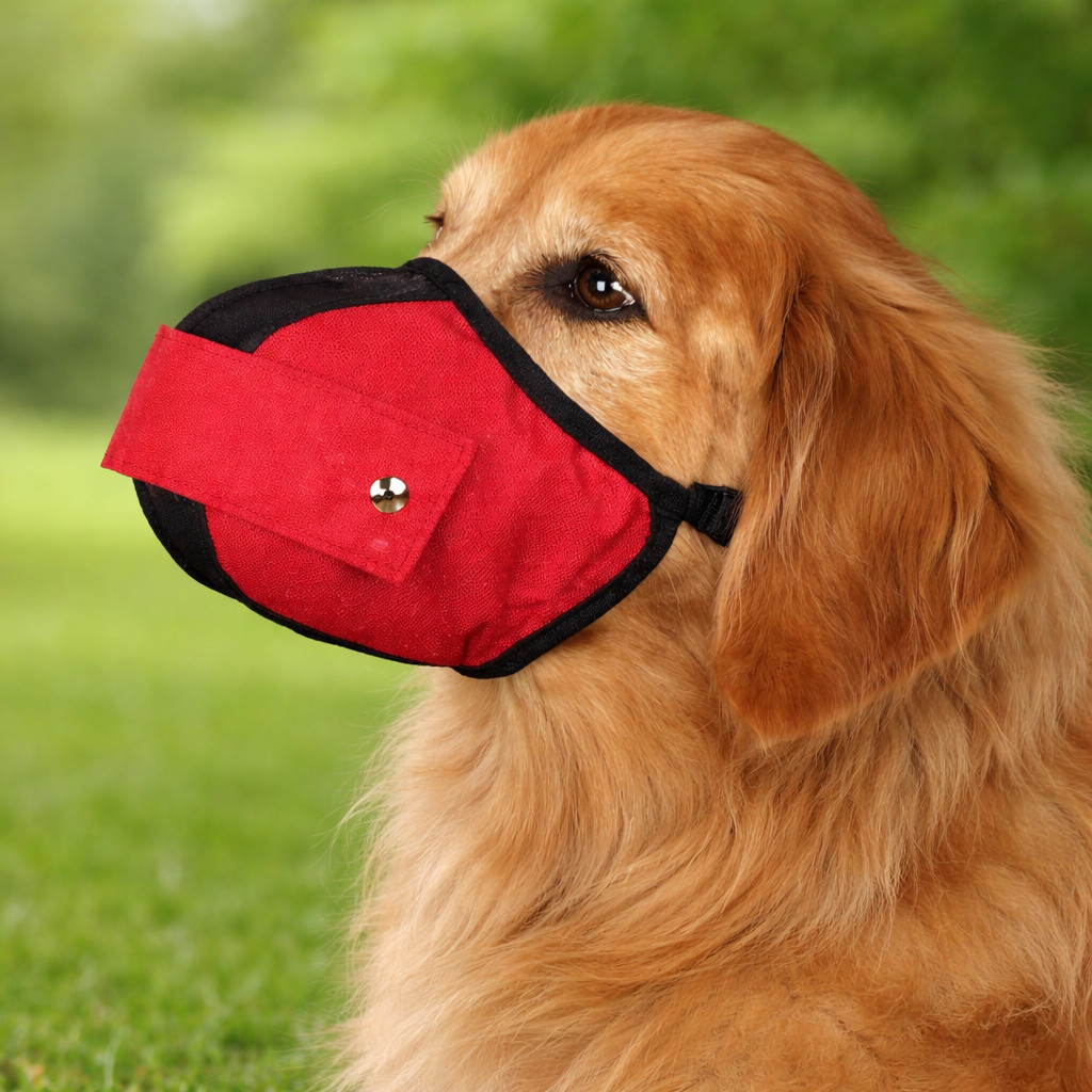🐶 Guardian Gear Small Dog Muzzle Adjustable Breathable Mesh Training Muzzle